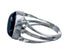 Sterling Silver And Onyx Navajo Ring Size 8-1/2 AX127852